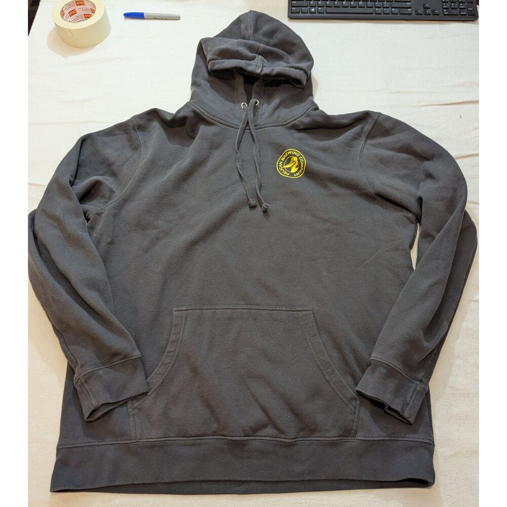 Pelican Brewing Hoodie Mens XL Cannon Beach Oregon Sweatshirt